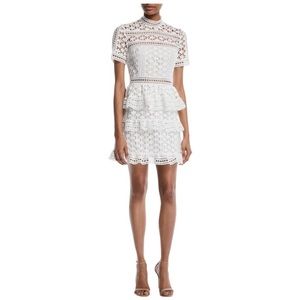 Self Portrait Star Lace Dress